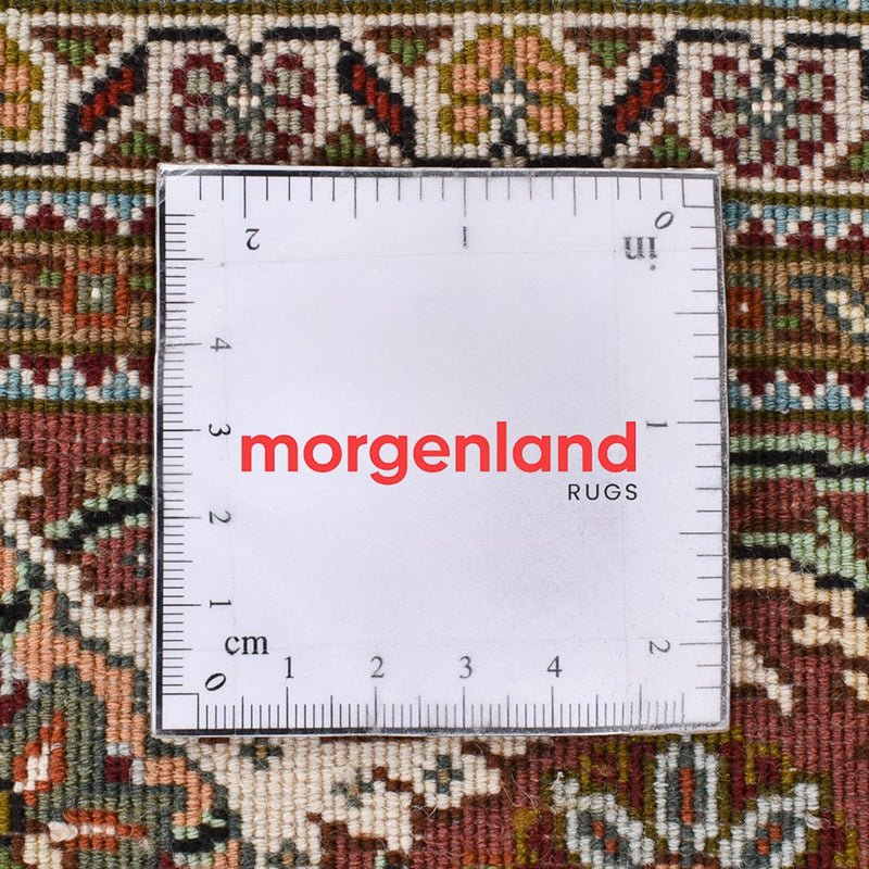 Runner Persisk matta - Tabriz - Royal - 404 x 150 cm - ljusbrun