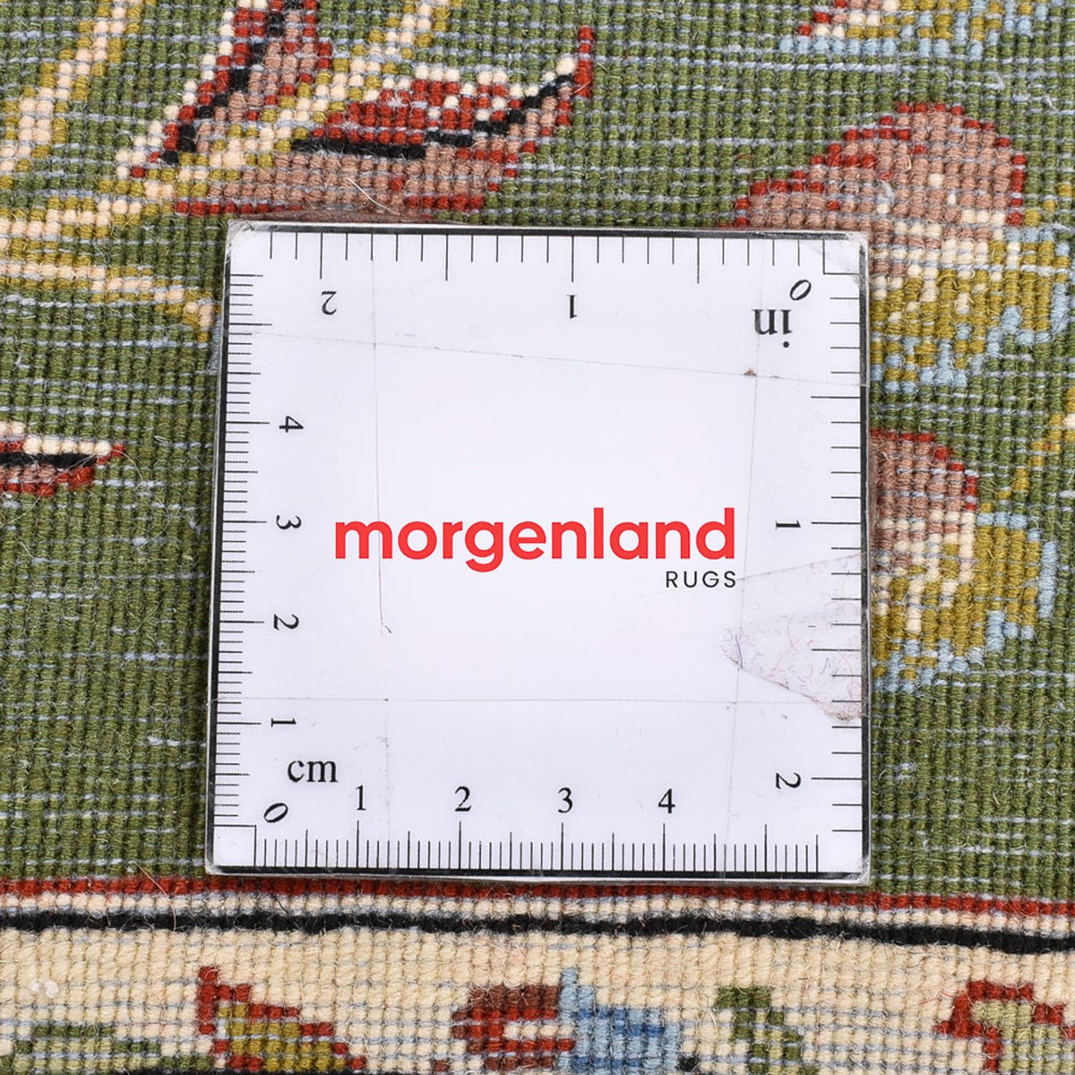 Persisk matta - Royal kvadrat  - 60 x 60 cm - grön