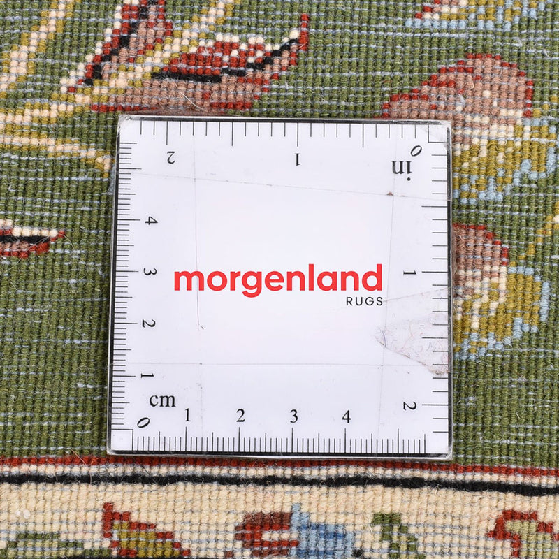 Persisk matta - Royal kvadrat  - 60 x 60 cm - grön