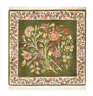 Persisk matta - Royal kvadrat  - 60 x 60 cm - grön