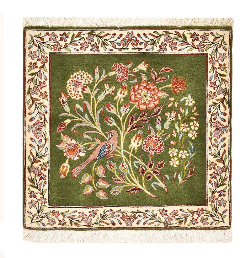 Persisk matta - Royal kvadrat  - 60 x 60 cm - grön