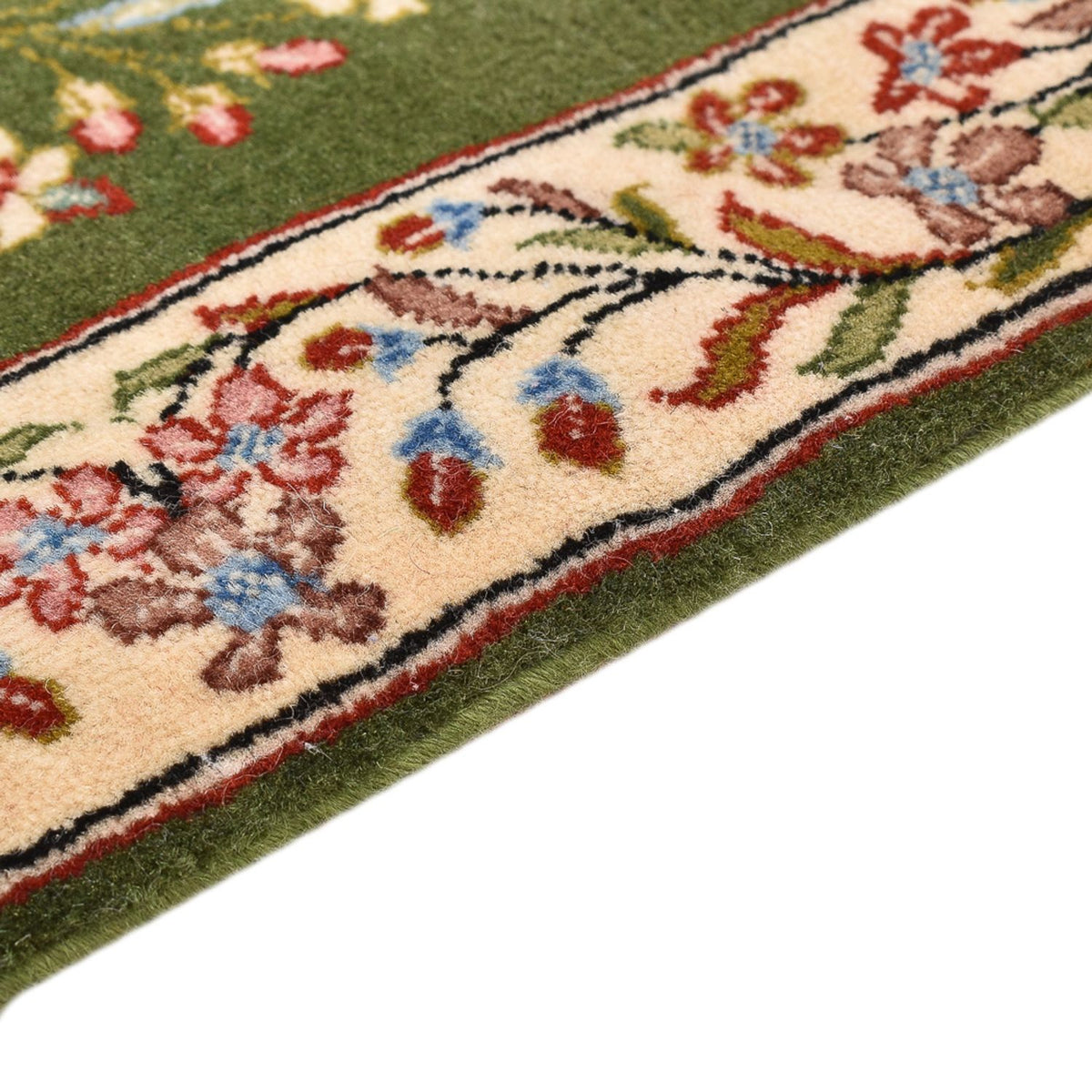 Persisk matta - Royal kvadrat  - 60 x 60 cm - grön