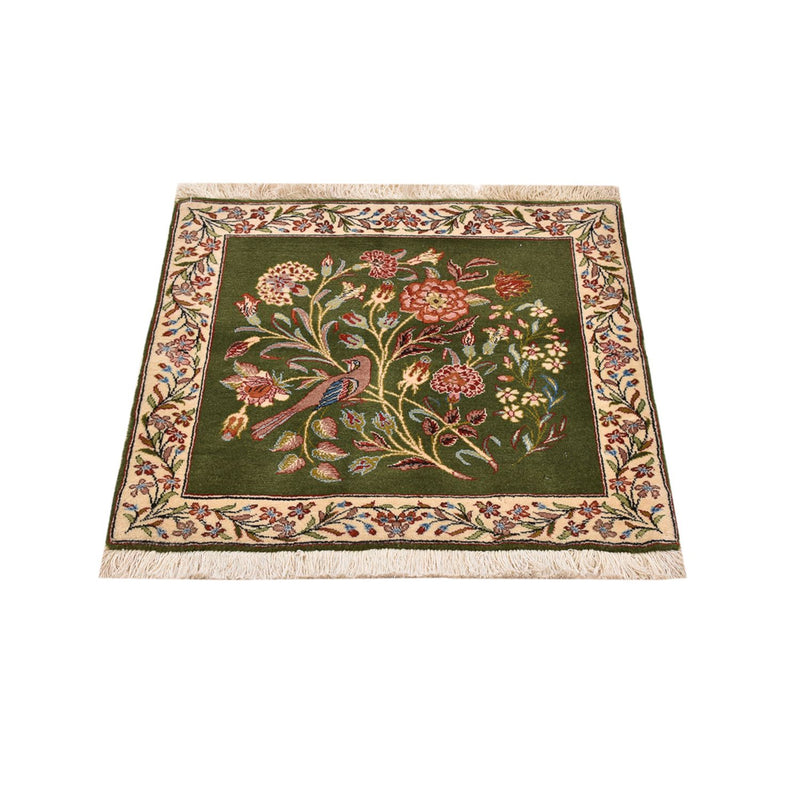 Persisk matta - Royal kvadrat  - 60 x 60 cm - grön