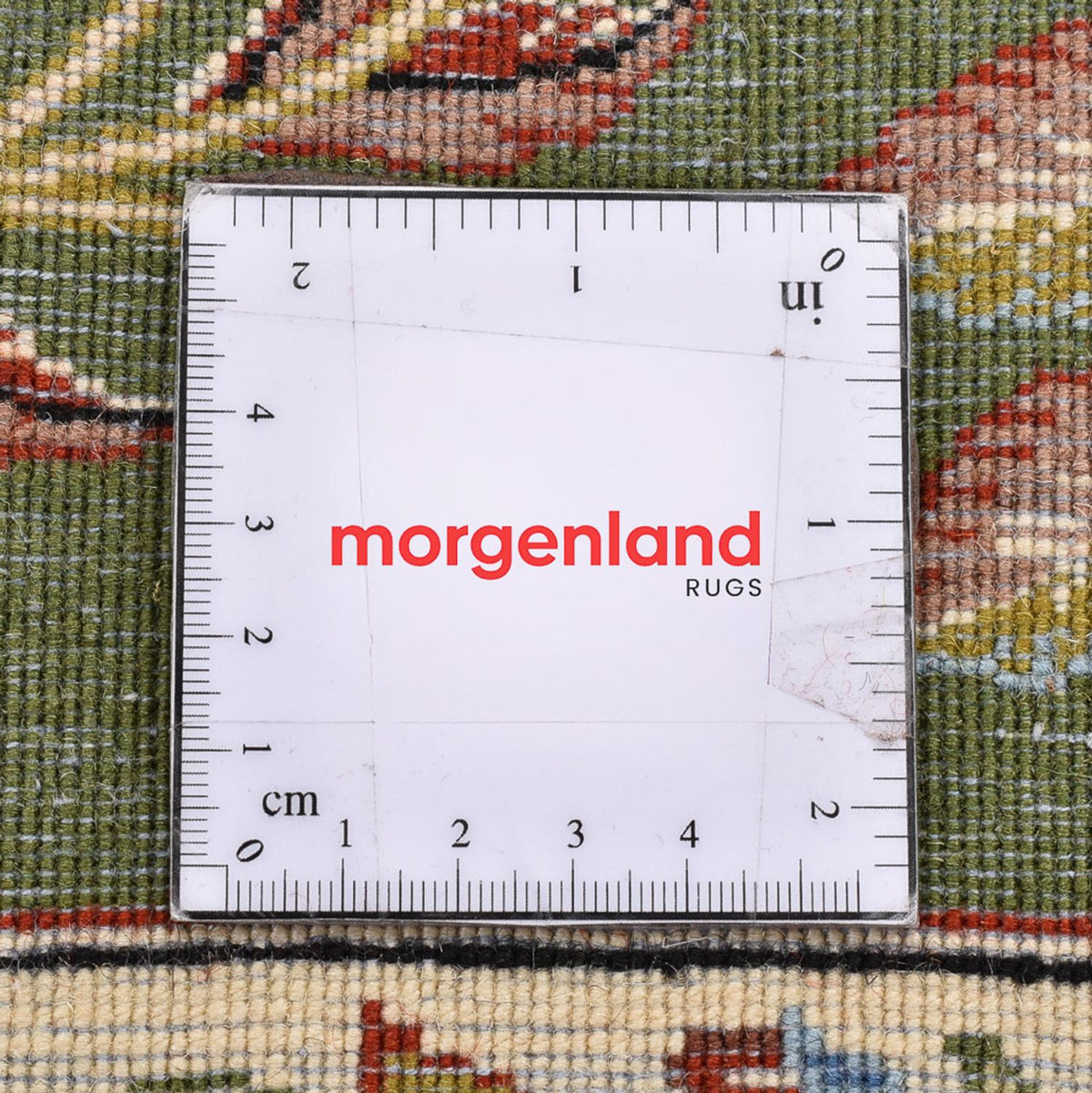 Persisk matta - Royal kvadrat  - 60 x 60 cm - grön