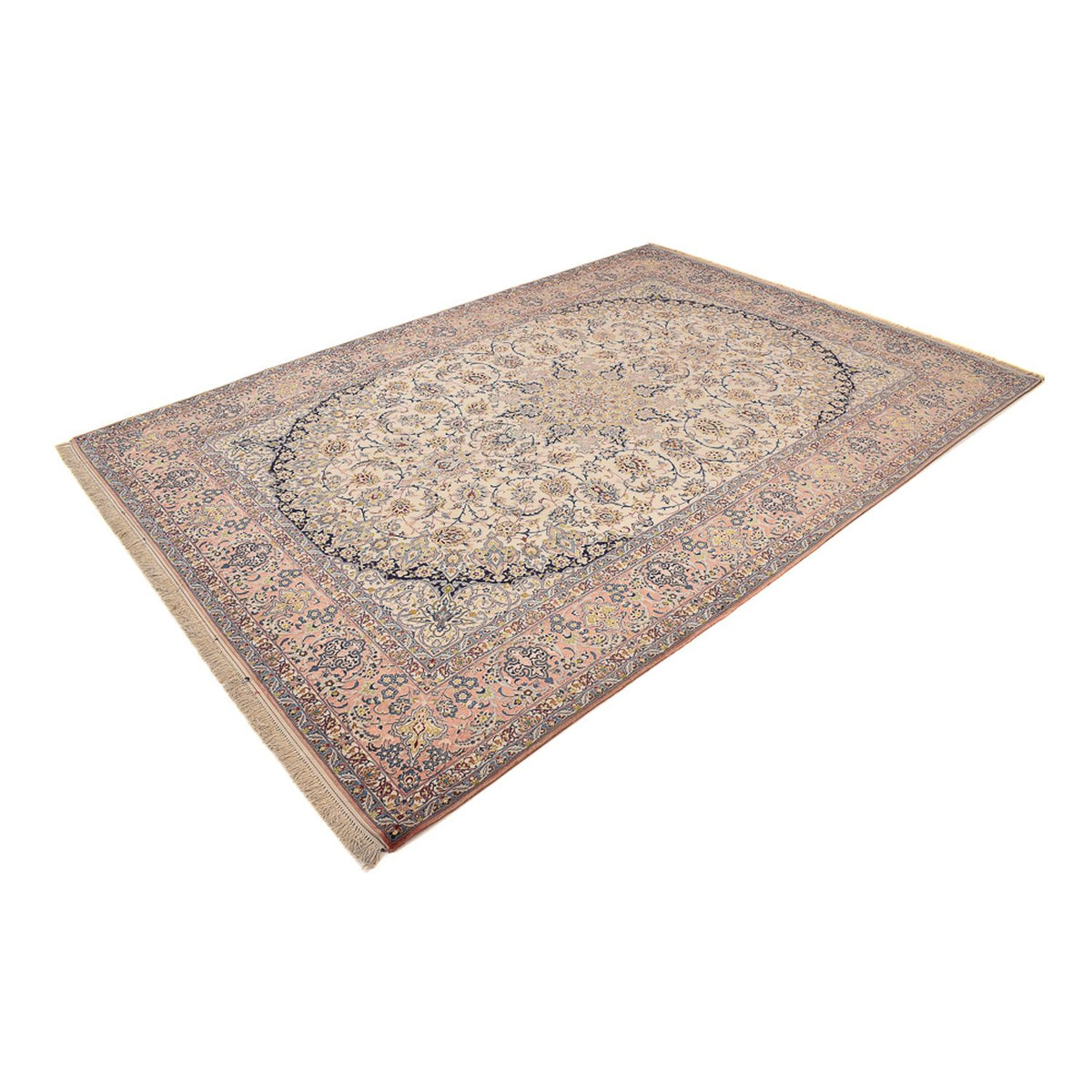 Persisk matta - Isfahan - Premium - 370 x 254 cm - beige