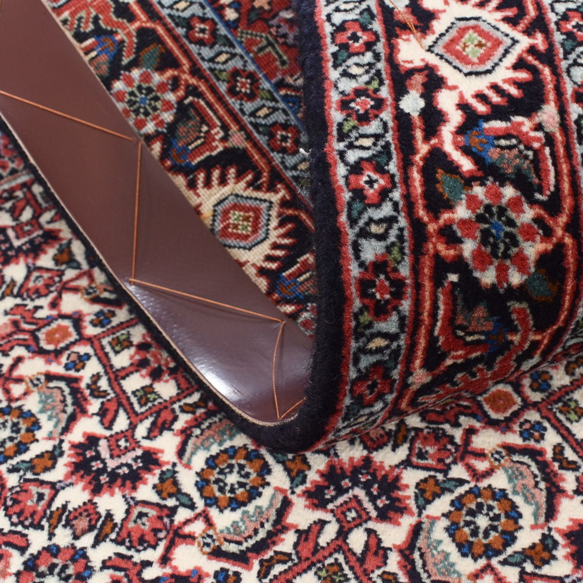 Runner Persisk matta - Bijar - 389 x 74 cm - brun