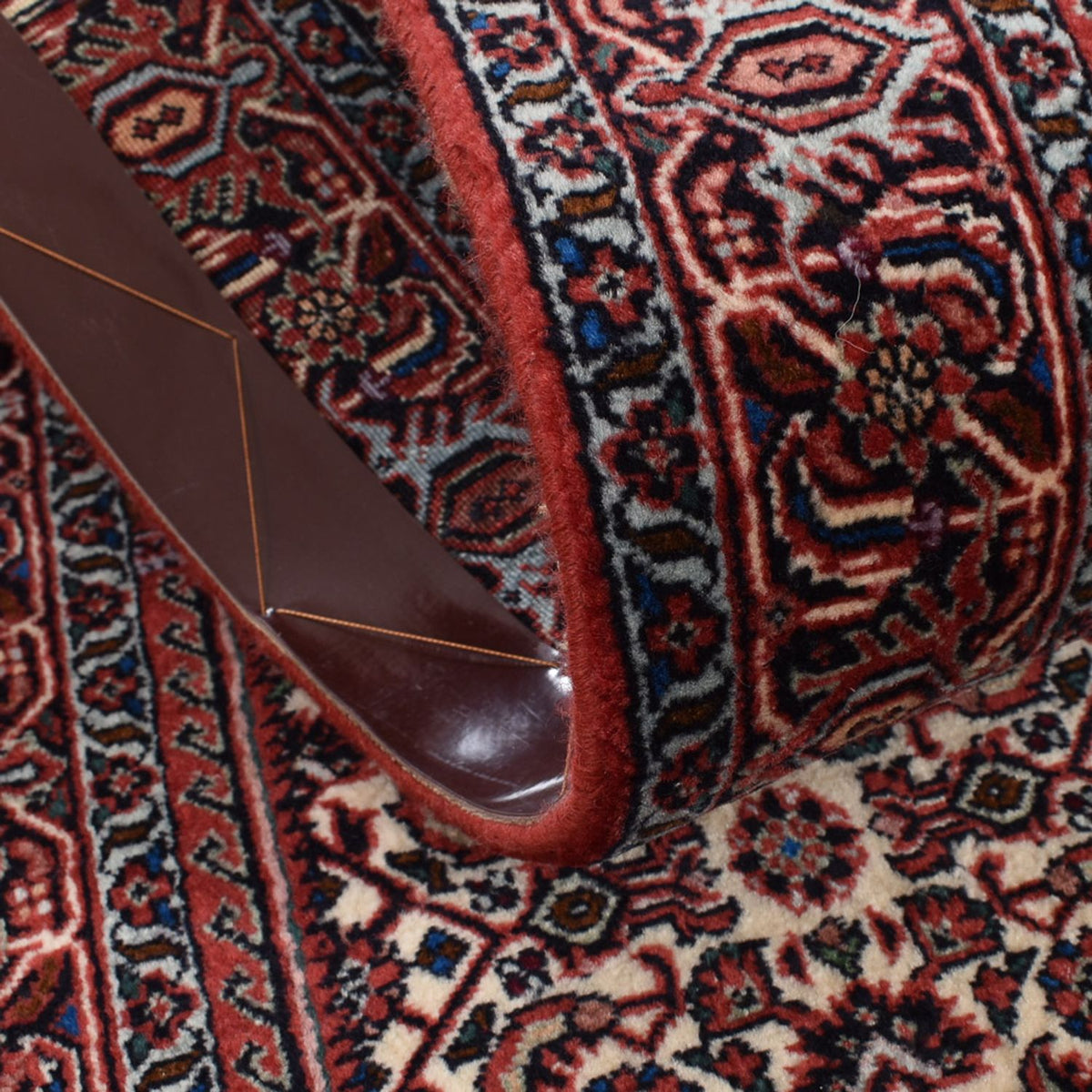 Runner Persisk matta - Bijar - 400 x 74 cm - brun