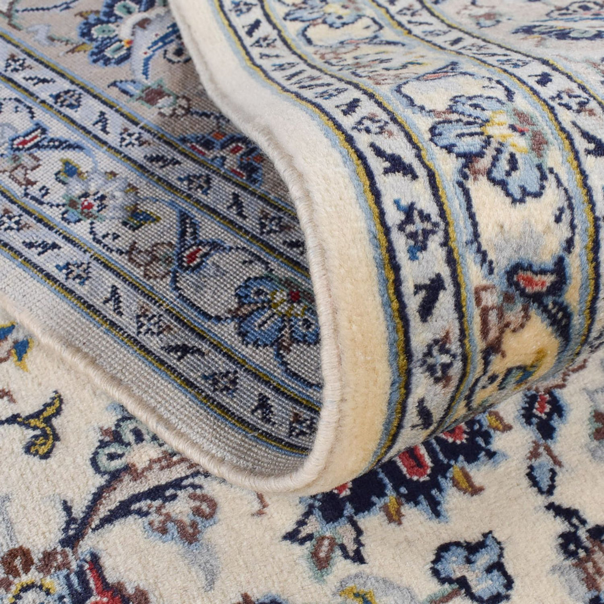 Persiska mattor - Keshan - Kungliga - 340 x 250 cm - grått