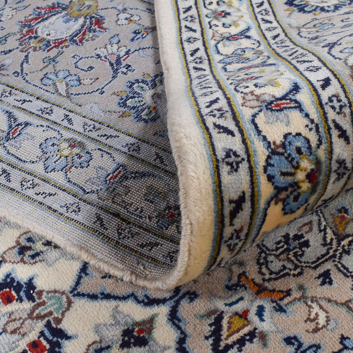 Persiska mattor - Keshan - Kungliga - 352 x 250 cm - grått