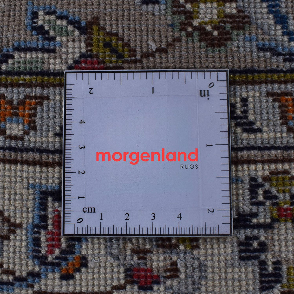 Persiska mattor - Keshan - Kungliga - 365 x 247 cm - grått