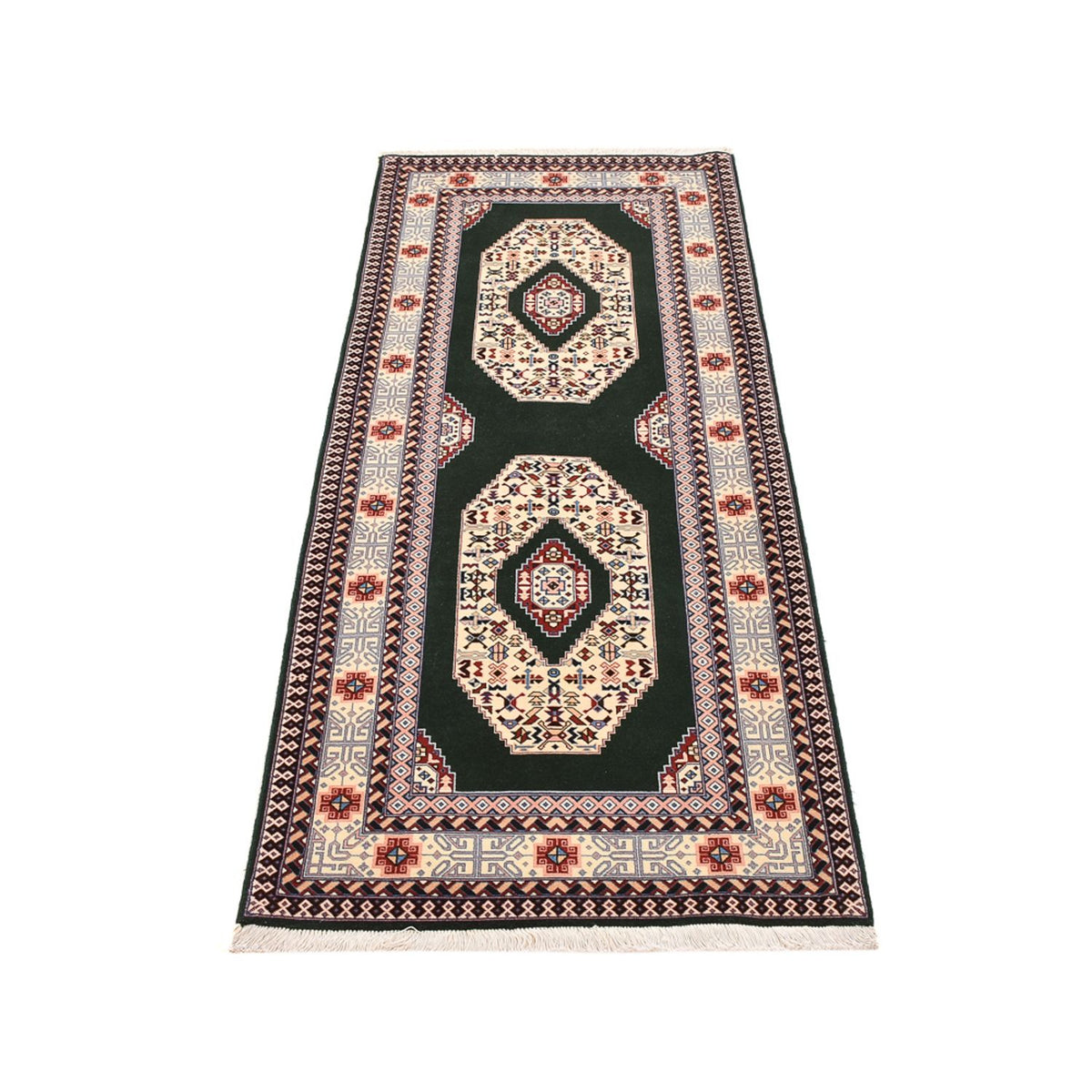 Runner Persisk matta - Tabriz - Royal - 202 x 74 cm - mörkblå