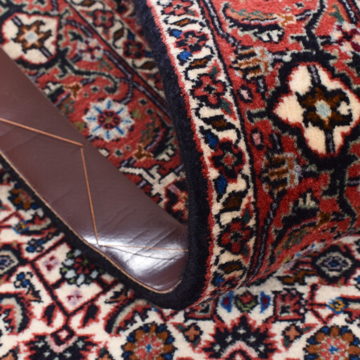 Runner Persisk matta - Bijar - 394 x 73 cm - brun