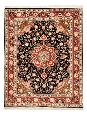 Persisk matta - Tabriz - Royal - 200 x 153 cm - mörkblå