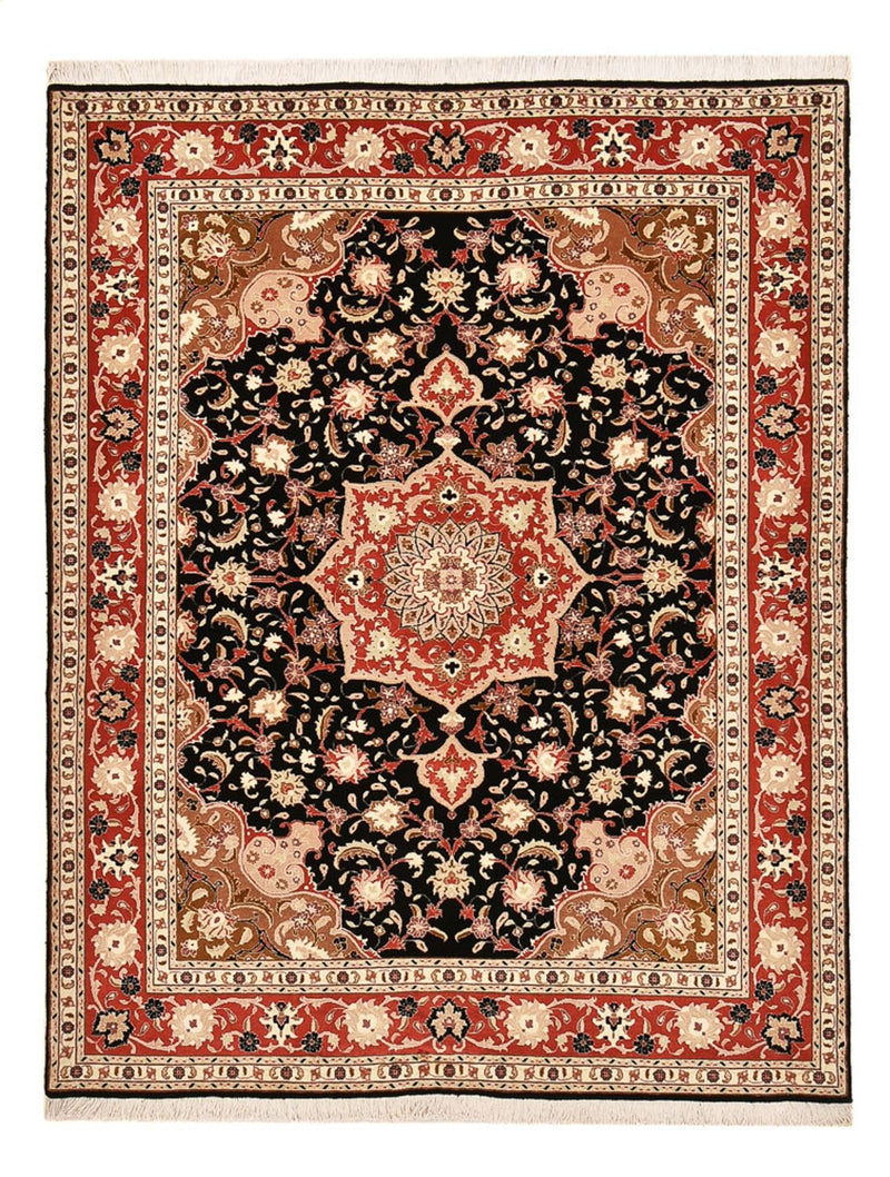 Persisk matta - Tabriz - Royal - 200 x 153 cm - mörkblå