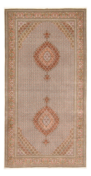 Runner Persisk matta - Tabriz - Royal - 400 x 202 cm - ljusröd