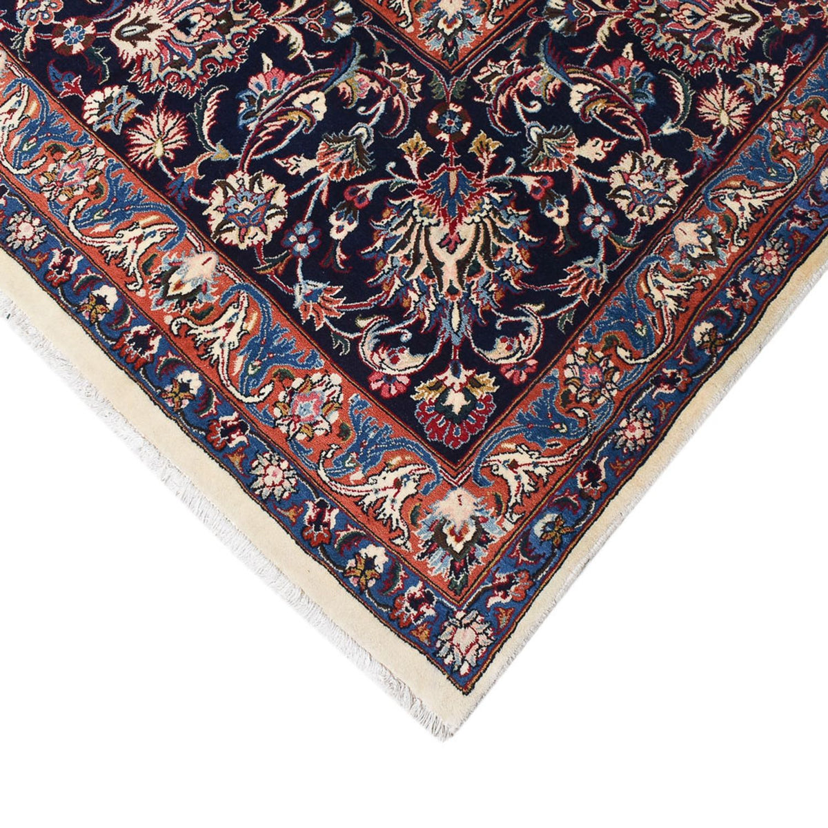 Persisk matta - Classic - Kungliga kvadrat  - 410 x 394 cm - grädde