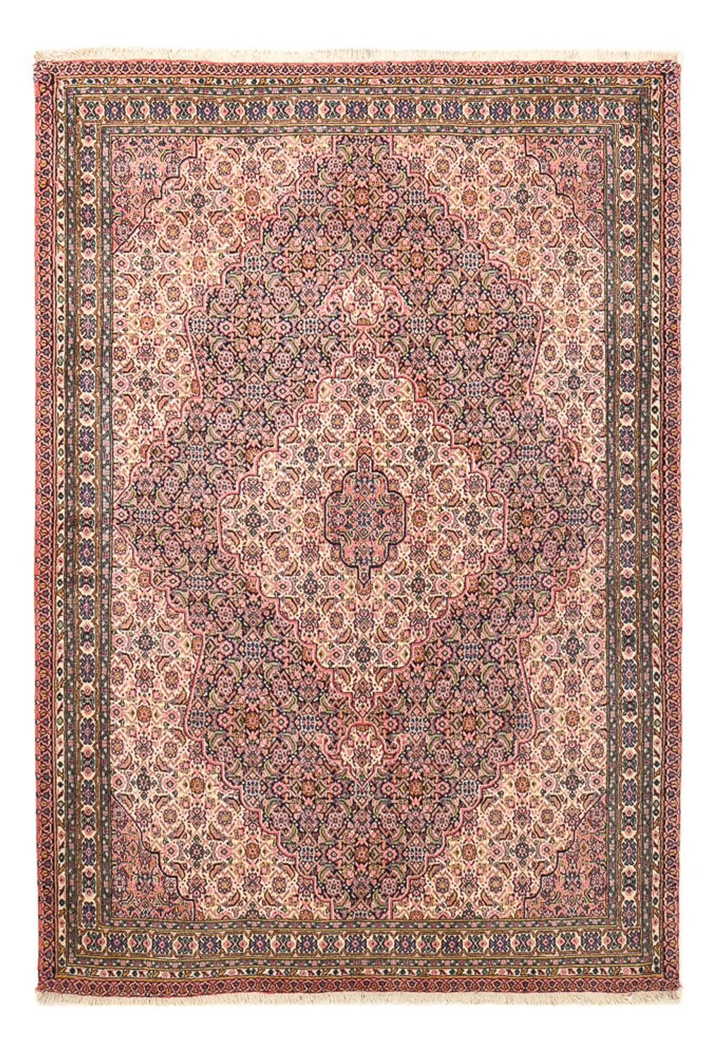 Persisk matta - Tabriz - 227 x 158 cm - ljusröd