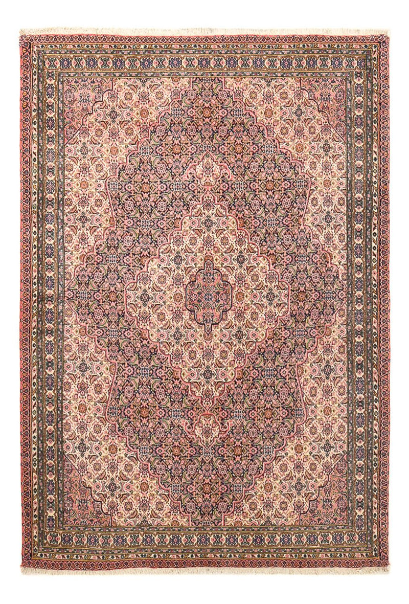 Persisk matta - Tabriz - 227 x 158 cm - ljusröd
