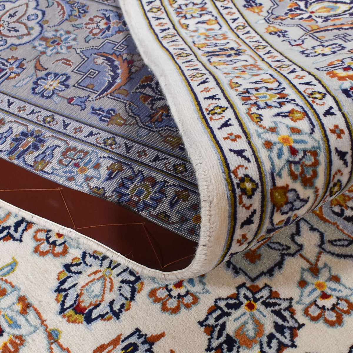 Persiska mattor - Keshan - Kungliga - 340 x 233 cm - grått