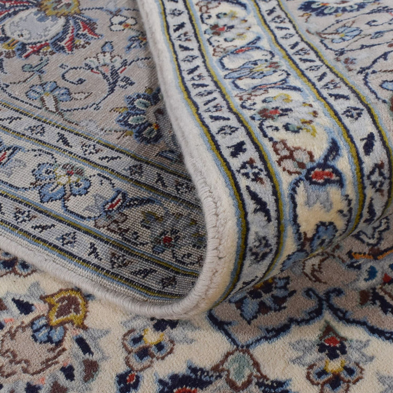 Persiska mattor - Keshan - Kungliga - 350 x 246 cm - grått