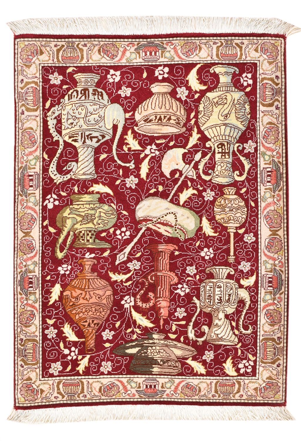 Persisk matta - Tabriz - Royal - 92 x 64 cm - flerfärgad