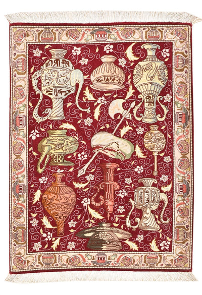 Tabriz - 50 Raj Mattan 64x92cm - Persisk matta