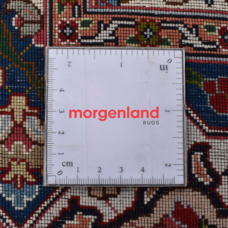 Persisk matta - Tabriz - Premium - 260 x 253 cm - mörk beige