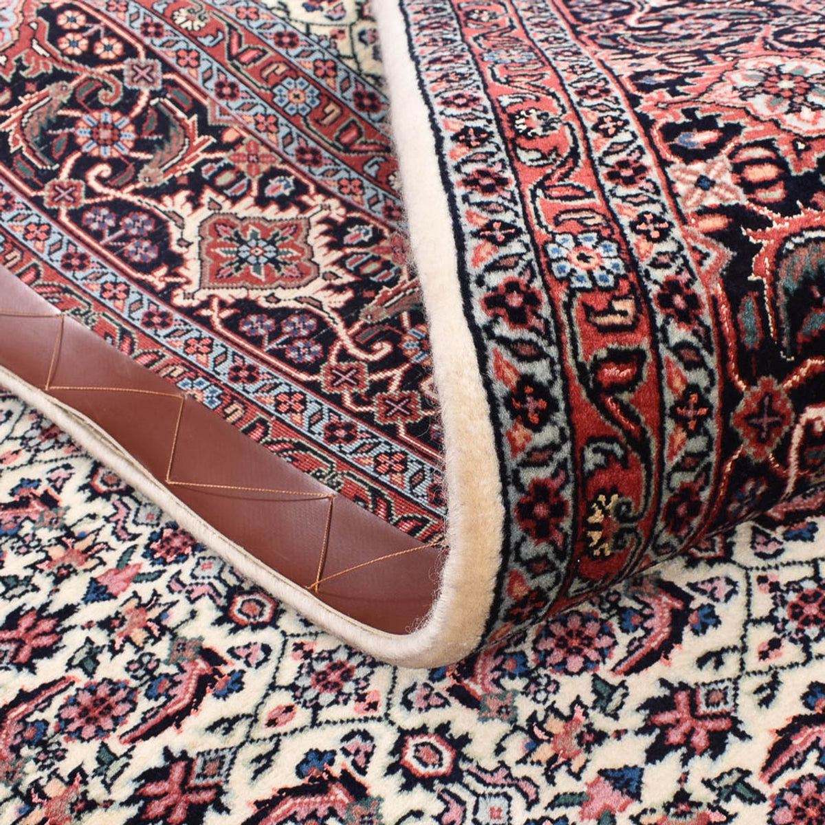 Persisk matta - Bijar kvadrat  - 210 x 199 cm - flerfärgad