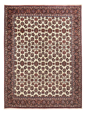 Persisk matta - Bijar - 390 x 303 cm - grädde