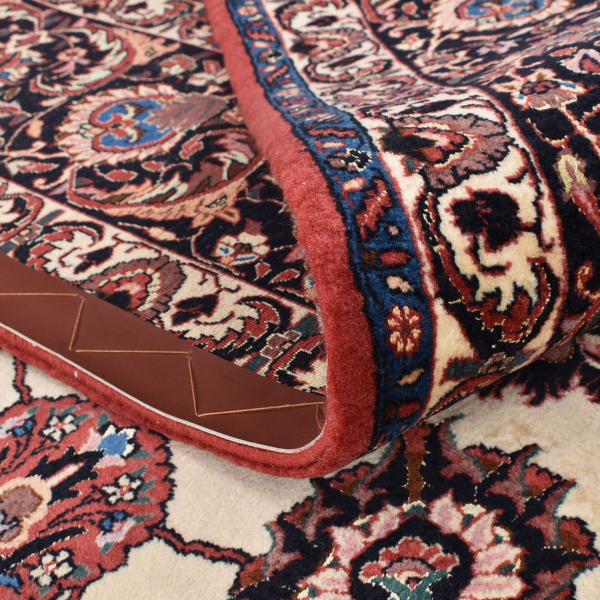 Persisk matta - Bijar - 390 x 303 cm - grädde