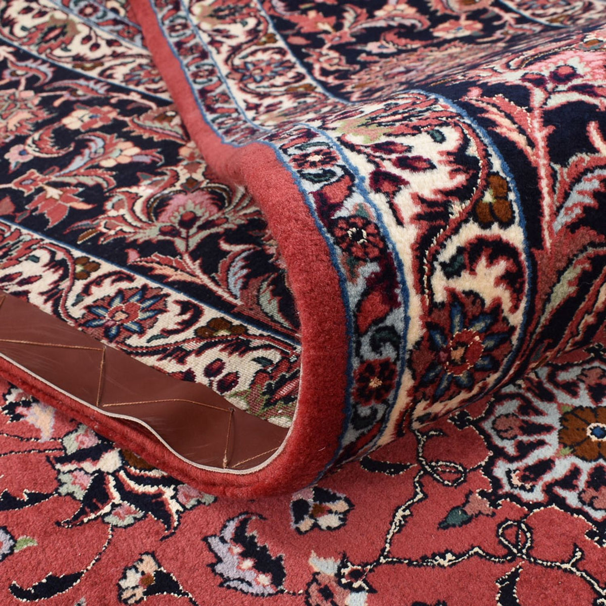 Persisk matta - Bijar - 400 x 304 cm - röd