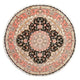 Persisk matta - Tabriz - Premium runt  - 250 x 250 cm - flerfärgad