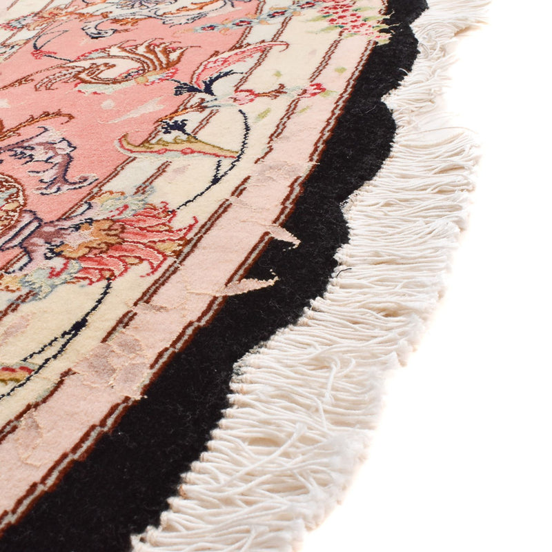 Persisk matta - Tabriz - Premium runt  - 250 x 250 cm - flerfärgad