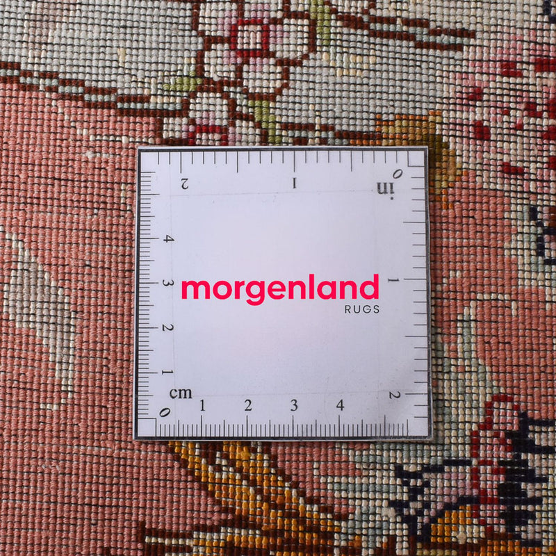 Persisk matta - Tabriz - Premium runt  - 250 x 250 cm - flerfärgad