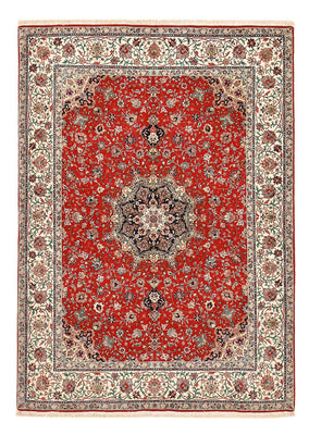 Persisk matta - Tabriz - Premium - 213 x 150 cm - röd