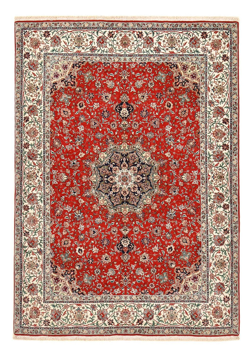 Persisk matta - Tabriz - Premium - 213 x 150 cm - röd