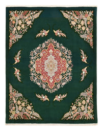 Persisk matta - Tabriz - Royal - 250 x 200 cm - grön