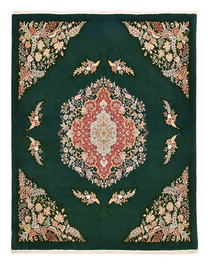 Persisk matta - Tabriz - Royal - 250 x 200 cm - grön