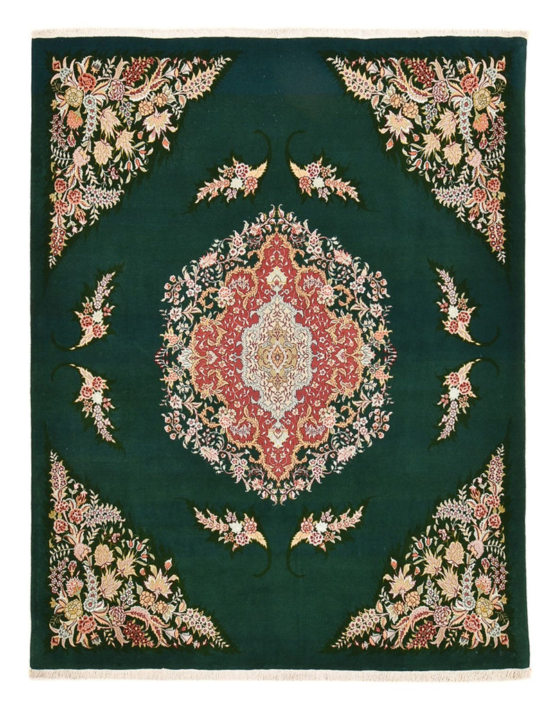 Persisk matta - Tabriz - Royal - 250 x 200 cm - grön