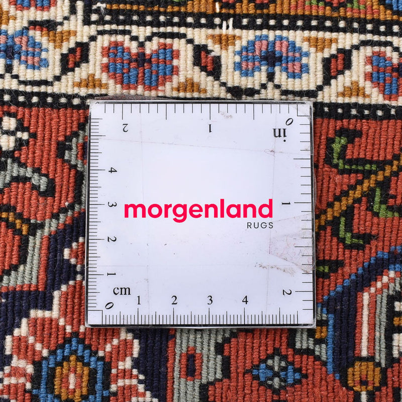 Gabbeh-matta - Kashkuli Persiska - 304 x 206 cm - mörkröd