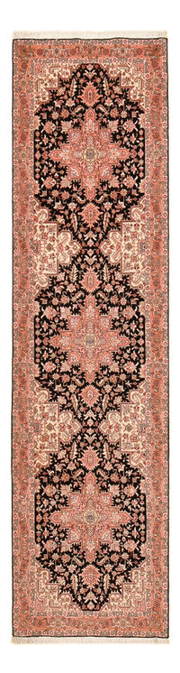 Runner Persisk matta - Tabriz - Royal - 352 x 91 cm - mörkblå