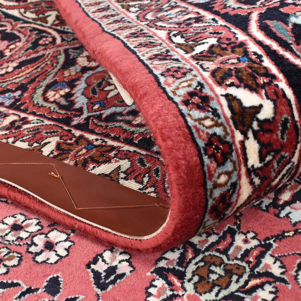 Persisk matta - Bijar - 296 x 207 cm - ljusröd