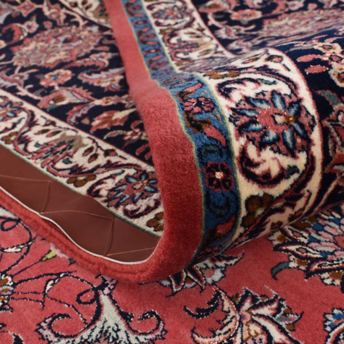 Persisk matta - Bijar - 390 x 303 cm - röd