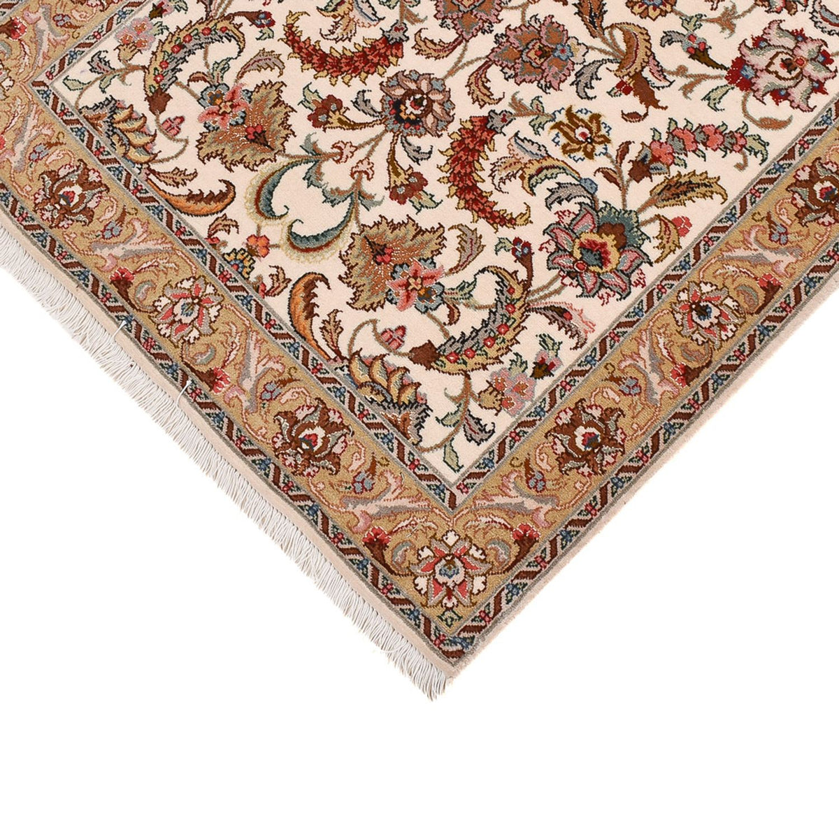 Runner Persisk matta - Tabriz - Premium - 307 x 79 cm - karamell