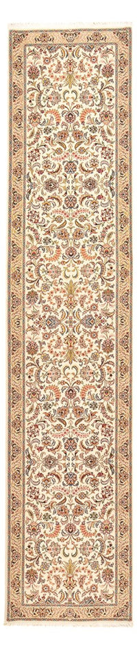 Runner Persisk matta - Tabriz - Royal - 405 x 84 cm - beige