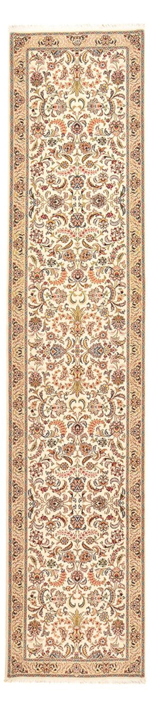 Runner Persisk matta - Tabriz - Royal - 405 x 84 cm - beige