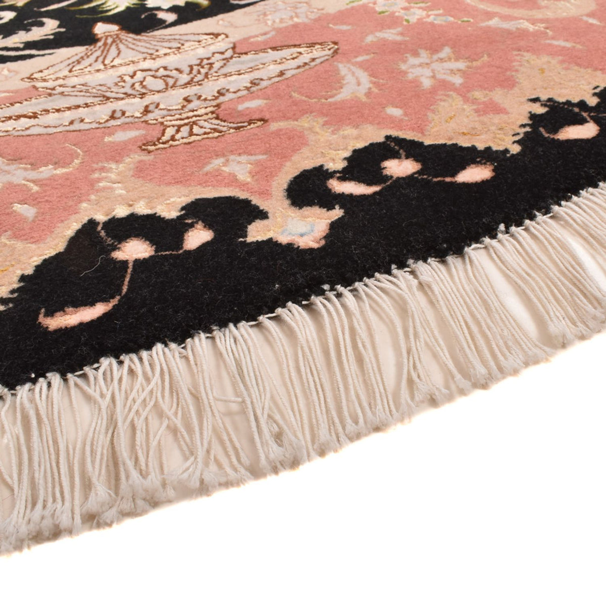 Persisk matta - Tabriz - Premium runt  - 200 x 200 cm - flerfärgad