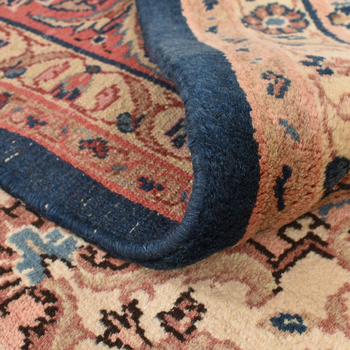 Persisk matta - Nomadic - 297 x 205 cm - mörkblå