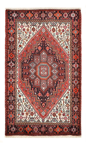 Persisk matta - Nomadic - 129 x 80 cm - ljusröd