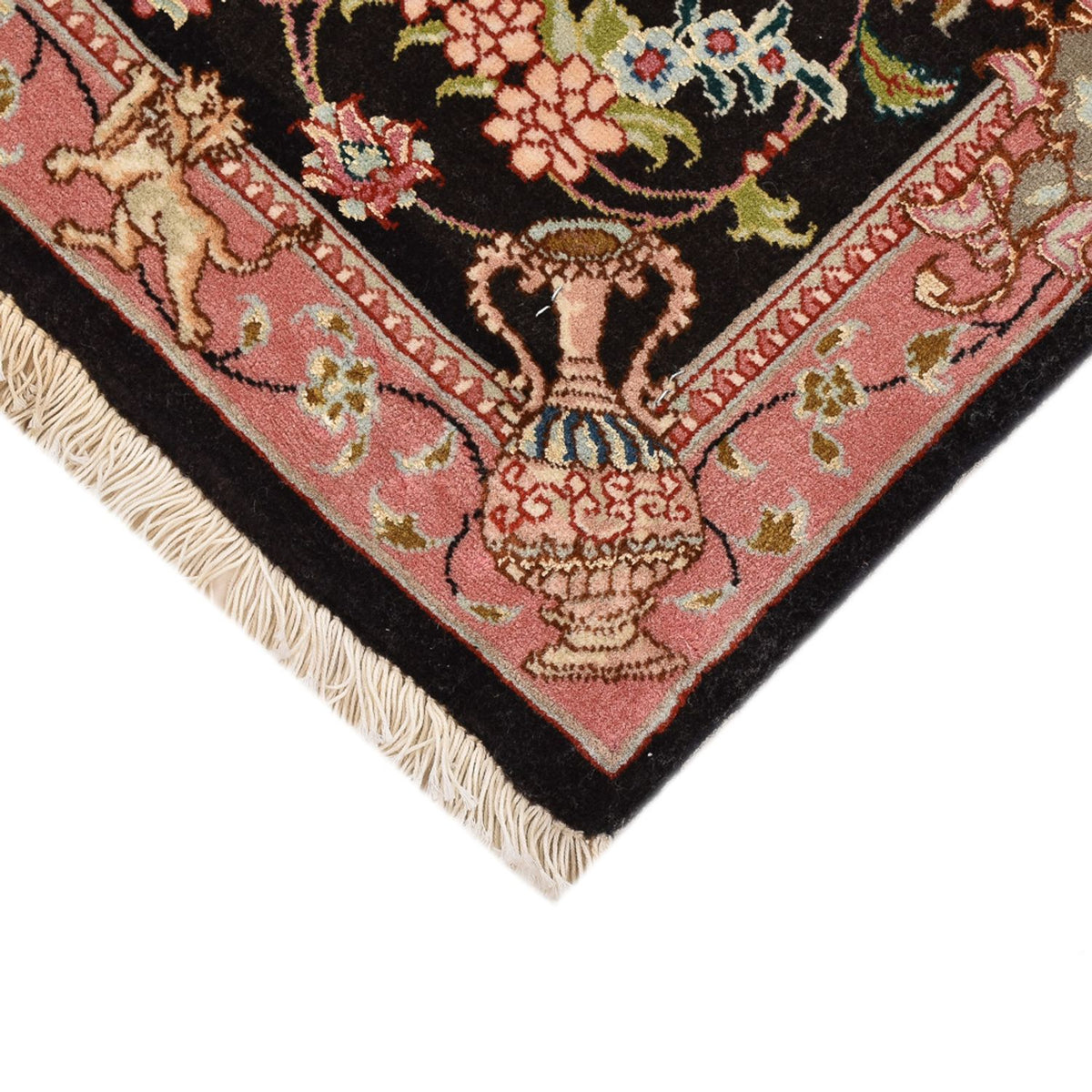 Persisk matta - Tabriz - Royal - 72 x 55 cm - mörkblå